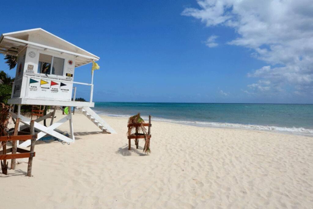 Villa Bonita Casa A Dos Cuadras Del Mar à Playa del Carmen Extérieur photo